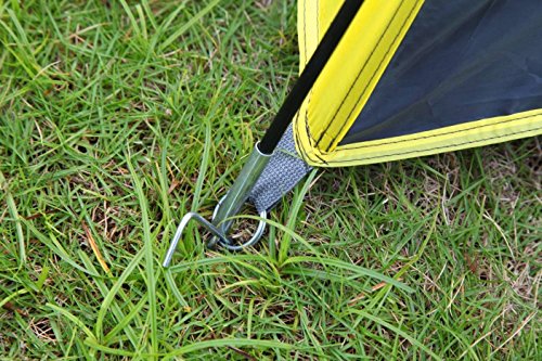 Semoo Half-Moon Style Door, 2 Person Lightweight Camping/Traveling Family Dome Tent with Carry Bag - Image 7