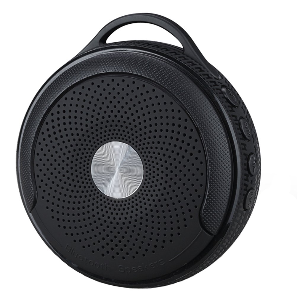

Generic Portable Waterproof Wireless Bluetooth Stereo Speaker,Support 3.5mm Audio Cable Connection-Black