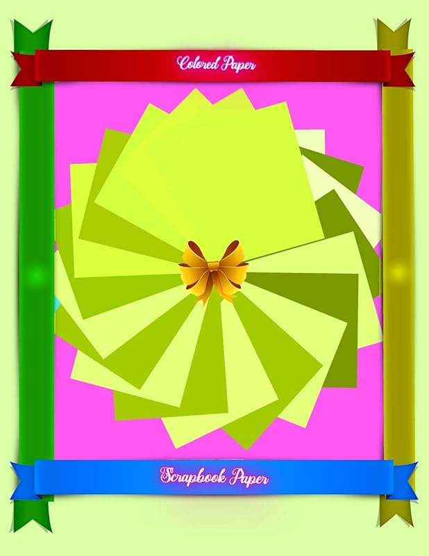 Colored Paper: Scrapbook Paper (Scrapbook Paper Yellow Group Colored Sheet Series 16) by Tukang Warna Warni