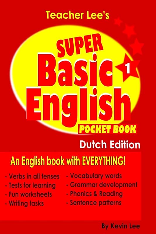 Teacher Lee's Super Basic English 1 Pocket Book - Dutch Edition by Kevin Lee