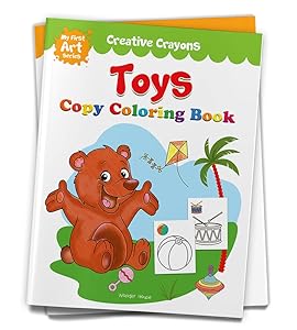 Toys: Crayon Copy Colour Books (Creative Crayons)