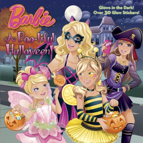 A Boo-tiful Halloween! (Barbie) (Glow-in-the-Dark Pictureback) by Mary Man-Kong