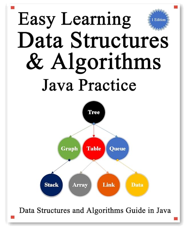 Easy Learning Data Structures & Algorithms Java Practice: Graphically learn data structures and algorithms better than before (Easy Learning Programming for beginner Book 3) by yang hu