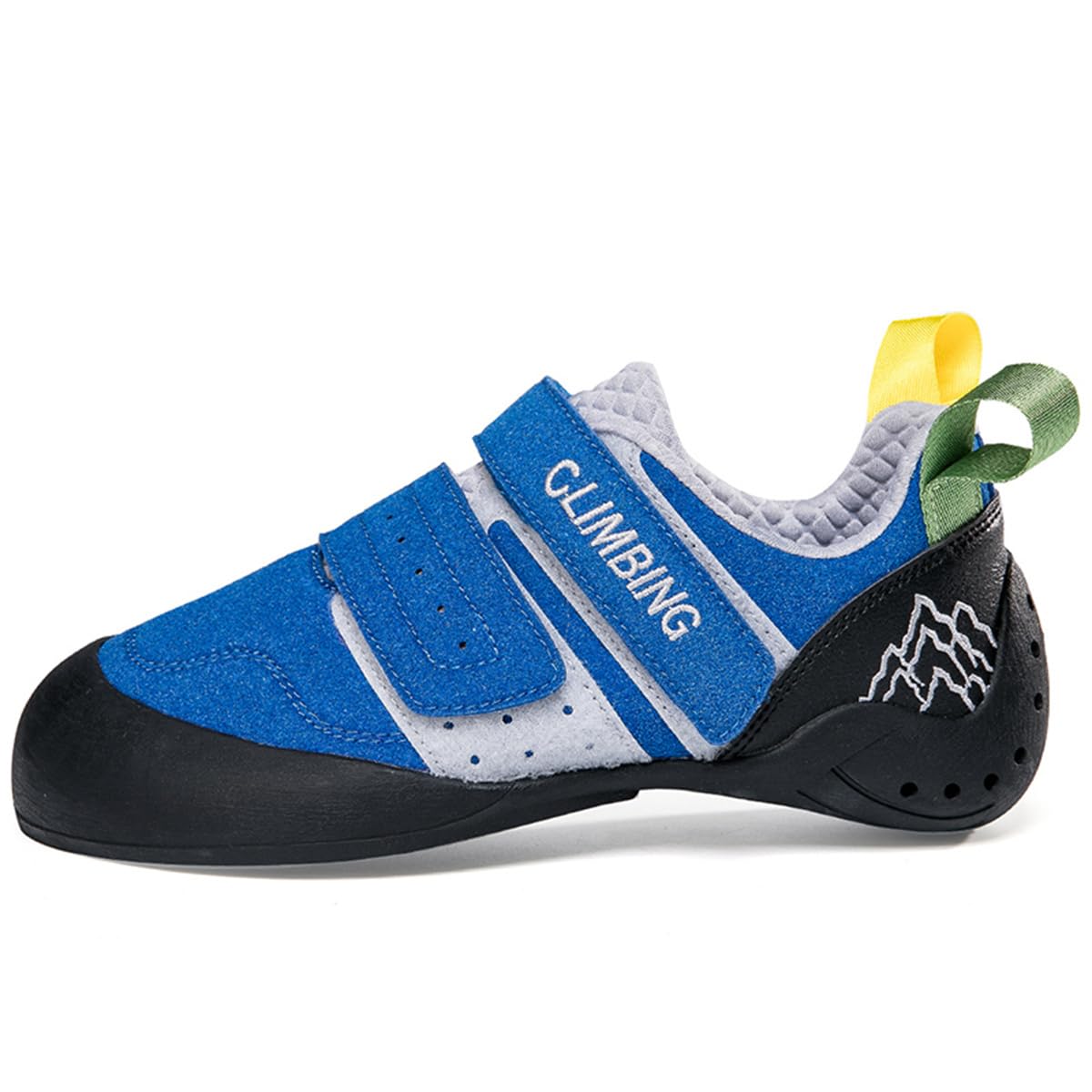 Women Rock Climbing Shoes, Fashion Bouldering Sneakers For Beginners Breathable Non-Slip Ladies Indoor Wall Climbing Sport Footwear_vogvips.com