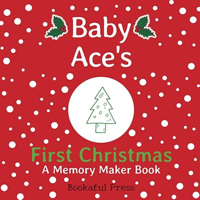 Baby Ace's First Christmas: "A DIY Christmas Memory Maker Book"