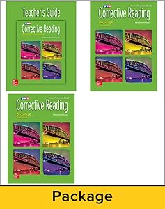 Corrective Reading Decoding Level C, Teacher Materials Package (CORRECTIVE READING DECODING SERIES)