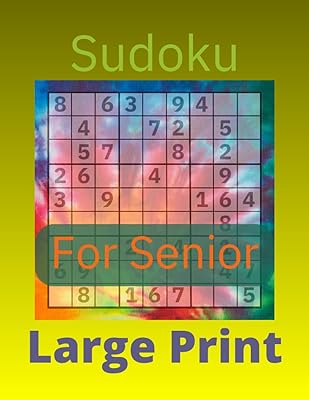 Sudoku for seniors: Sudoku large print
