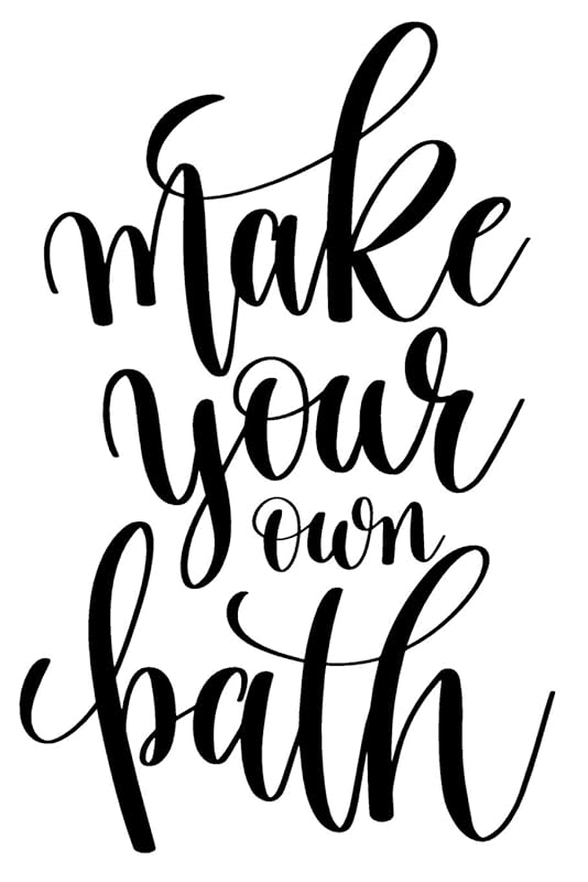 Make Your Own Path: 6x9 College Ruled Line Paper 150 Pages by Startup