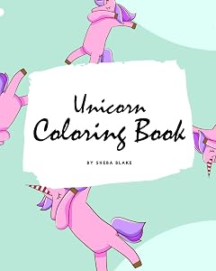 Unicorn Coloring Book for Children (8x10 Coloring Book / Activity Book)