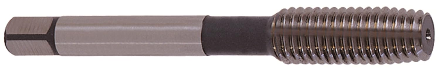

YG-1 Z7 Series Vanadium Alloy HSS Roll Form Tap with Oil Groove, TiN Coated, Round Shank with Square End, Bottoming Chamfer, 5/16"-18 Thread Size, H7 Tolerance