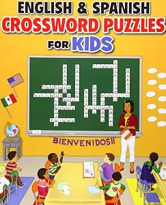 English and Spanish Crossword Puzzles for Kids by Woo! Jr. Kids Activities
