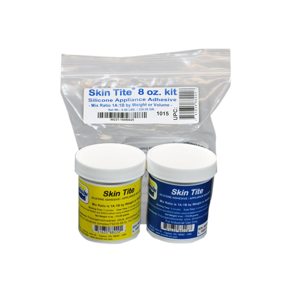 

Smooth-On SKIN TITE 8 oz Kit - Platinum Silicone Adhesive