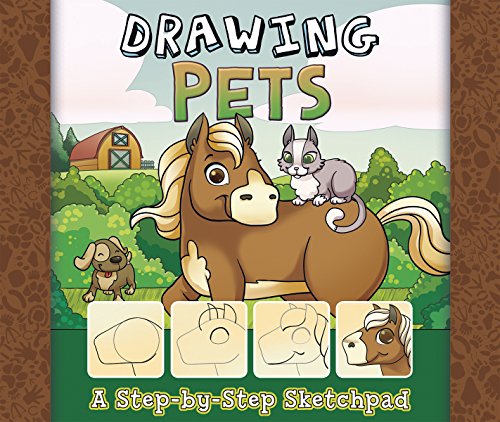 Drawing Pets: A Step-by-Step Sketchpad by Mari Bolte