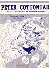 PETER COTTONTAIL - Beginner's Edition (First Grade) SHEET MUSIC 1950 {Easter Bunny}