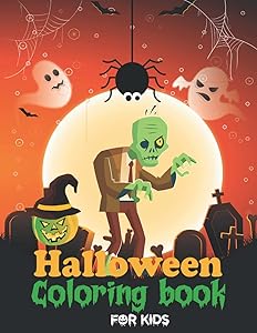 Halloween Coloring Book For Kids: Unique Coloring Page For Toddlers by Sarah's Book