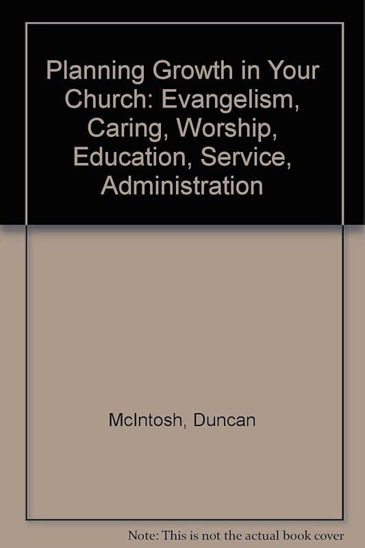 Planning Growth in Your Church: Evangelism, Caring, Worship, Education, Service, Administration by Duncan McIntosh