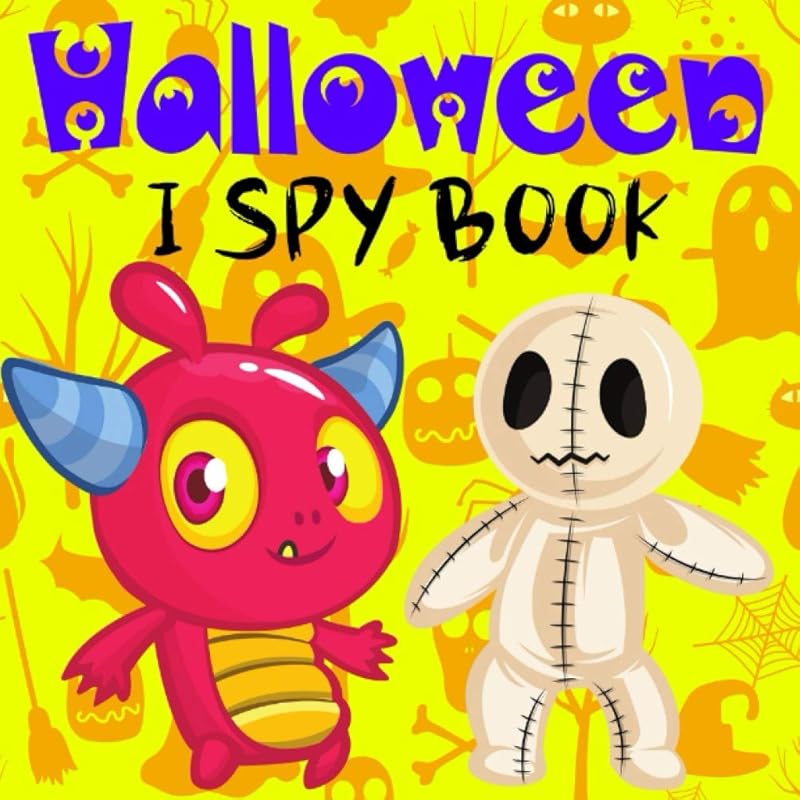 Halloween I Spy Book: Fun I Spy Game Books for Kids ages 2-6 Party Gifts Idea for Boys Girls & Toddlers by Michael Blackmore