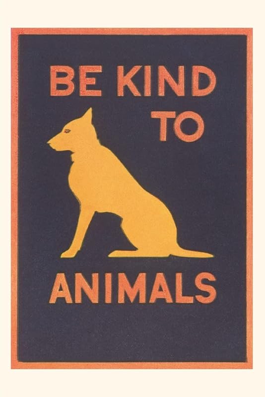 Vintage Journal Be Kind to Animals (Pocket Sized - Found Image Press Journals) by Found Image Press