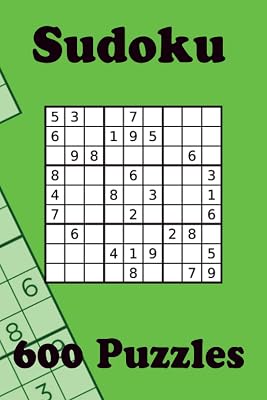 Sudoku Puzzle Book: 600 Sudoku Puzzles