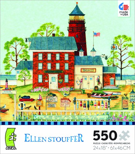 Ellen Stouffer The Lighthouse Jigsaw Puzzle