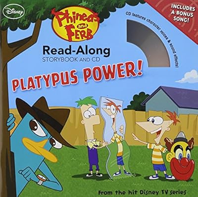 Phineas and Ferb Read-Along Storybook and CD Platypus Power!