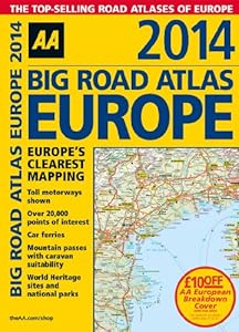 Big Road Atlas Europe 2014
