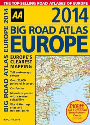 Big Road Atlas Europe 2014