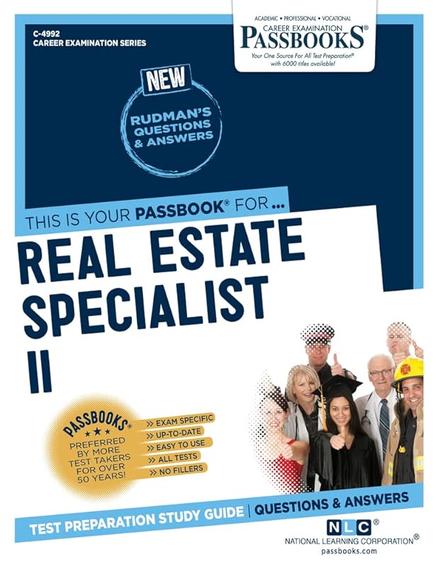 Real Estate Specialist II (C-4992): Passbooks Study Guide (4992) (Career Examination Series) by National Learning Corporation