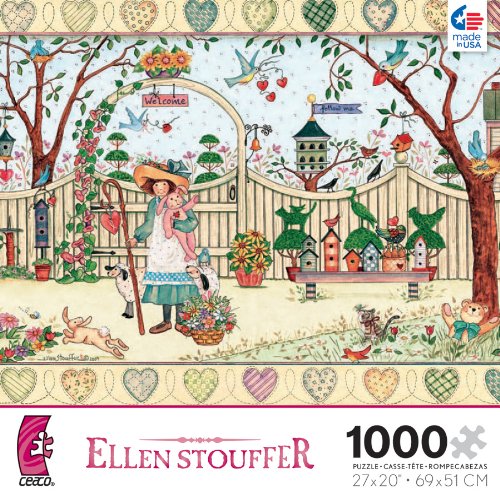 Ellen Stouffer My Friends 1000 Piece Jigsaw Puzzle