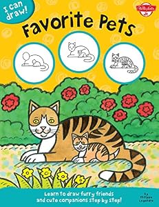 Favorite Pets: Learn to draw furry friends and cute companions step by step!