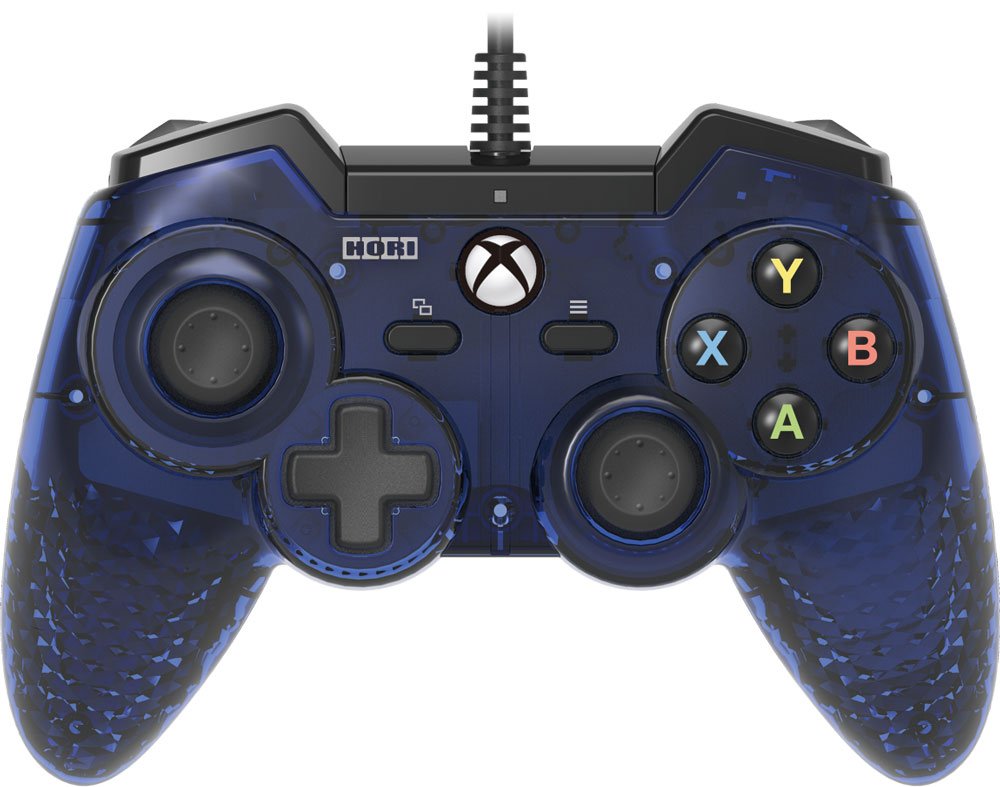 Blue version of the officially licensed Horipad Xbox One Controller