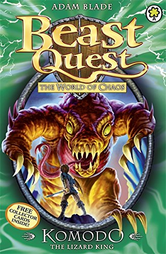 The World of Chaos Series 6: Komodo the Lizard King by Adam Blade