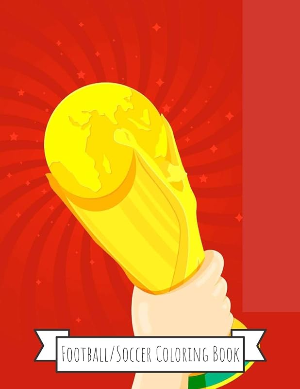 Football/Soccer Coloring Book: Football/Soccer Gifts for Kids, Boys or Adult Relaxation | Stress Relief Football lover Birthday Coloring Book Made in USA by Shayne Coloring Book