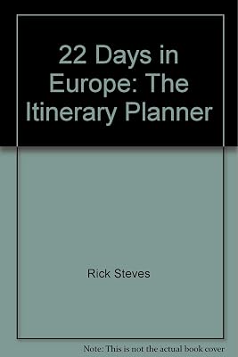 22 Days in Europe: The Itinerary Planner (Jmp Travel)
