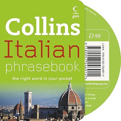 Collins Italian Phrasebook: The Right Word in Your Pocket (Collins Gem) (Italian and English Edition)