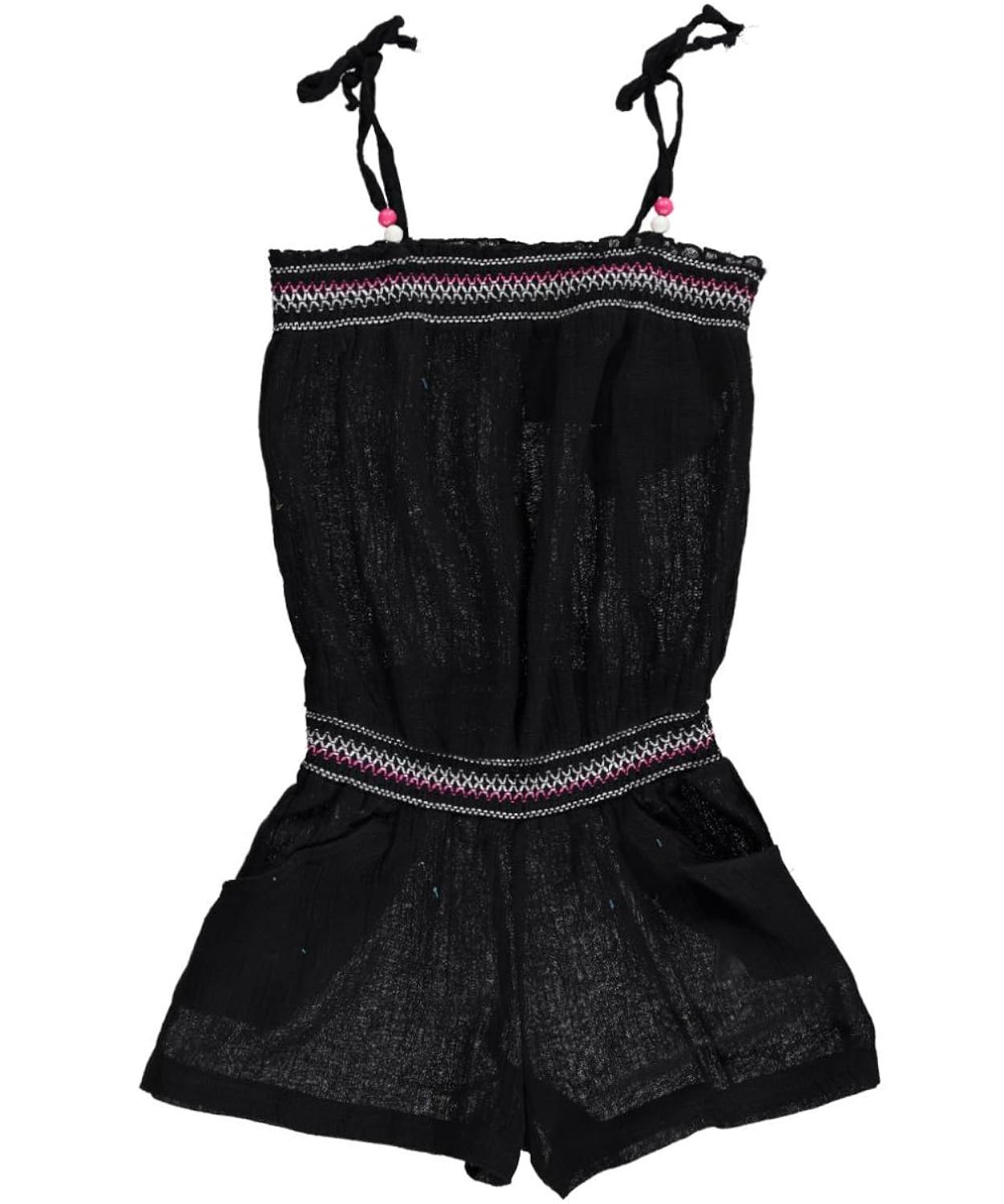 

Star Ride Big Girls' "Beaded Light" Romper