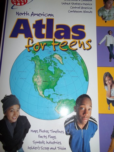 AAA North American Atlas for Teens : 2002 Edition by AAA