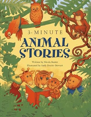3-Minute Animal Stories: A special collection of short stories for bedtime
