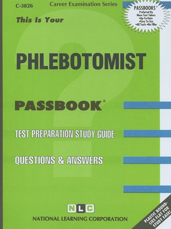 Phlebotomist(Passbooks) (Career Examination Series) by National Learning Corporation