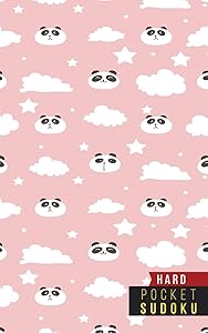 Pocket Sudoku Hard: 158 Hard Sudoku Puzzles with Solutions | Pocket Sudoku Puzzle Books | Large Print Sudoku Puzzle Books For Adults | Sudoku For Seniors | Travel Size | Pandas