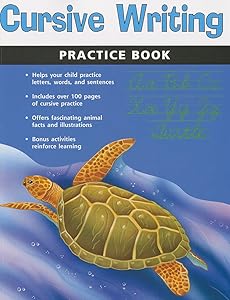 Cursive Writing Practice Book (Flash Kids Harcourt Family Learning)