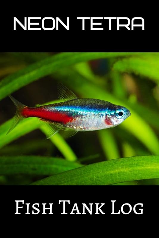Neon Tetra Fish Tank Log: Blank Lined Book For Tetra Fish Tank Maintenance. Great For Monitoring Water Parameters, Water Change Schedule, And Breeding Conditions. by FishCraze Books