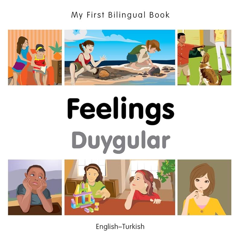 My First Bilingual Book–Feelings (English–Turkish) by Milet Publishing