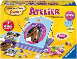 Ravensburger 28536 - Malen nach Zahlen Atelier (inkl, 3 Malen nach