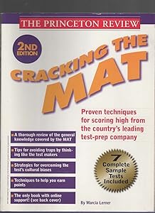 Cracking the MAT, 2nd Edition