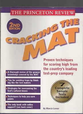 Cracking the MAT, 2nd Edition