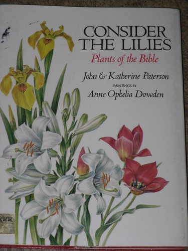 Consider the Lilies: Plants of the Bible by John Paterson
