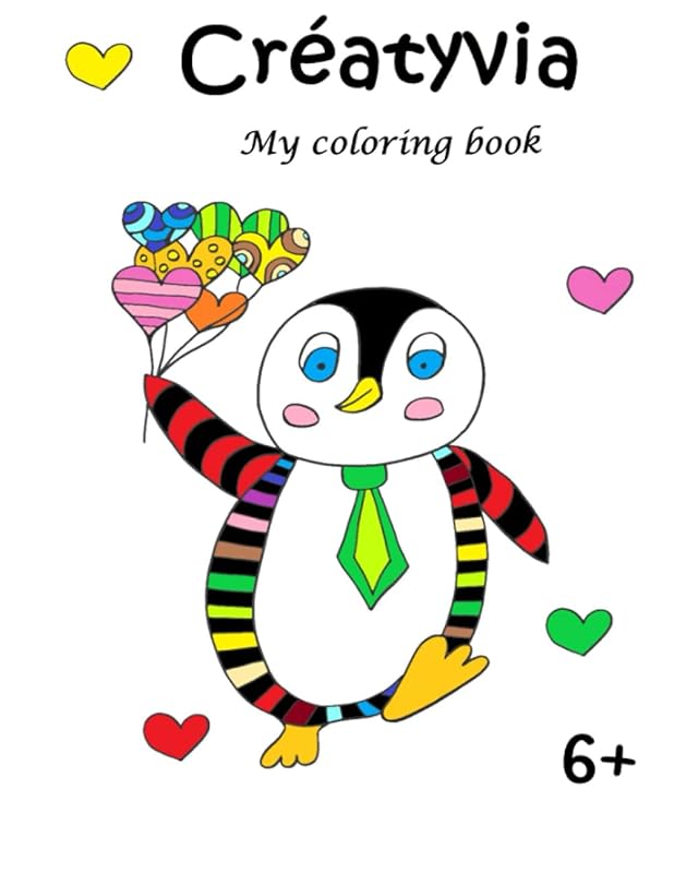 My coloring book - Créatyvia: Animals by Créatyvia