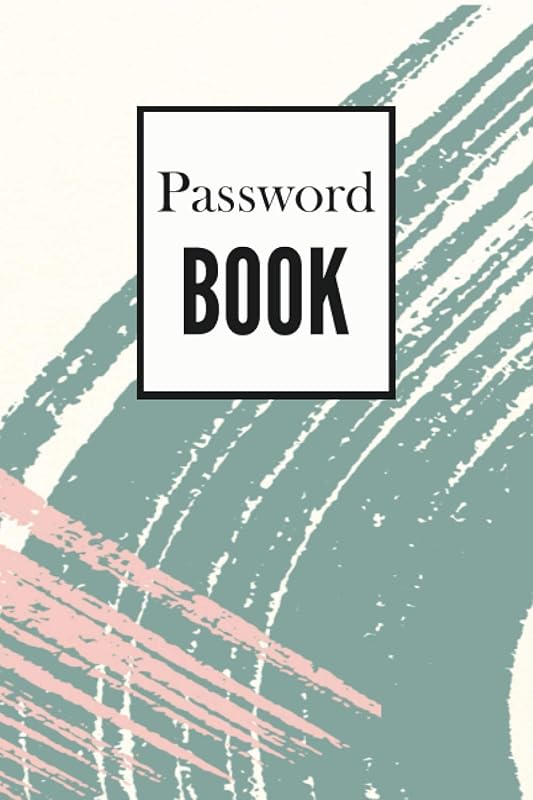 Password Book: Internet Password Book with Alphabetical tabs. Website Password organizer. Size 6x9 inches by Mrs Molly Knight