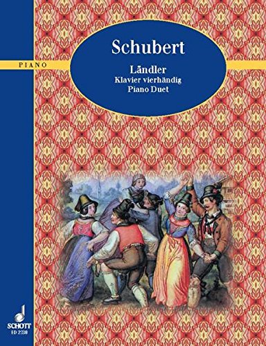Landler: Piano (4 hands) by Franz Schubert